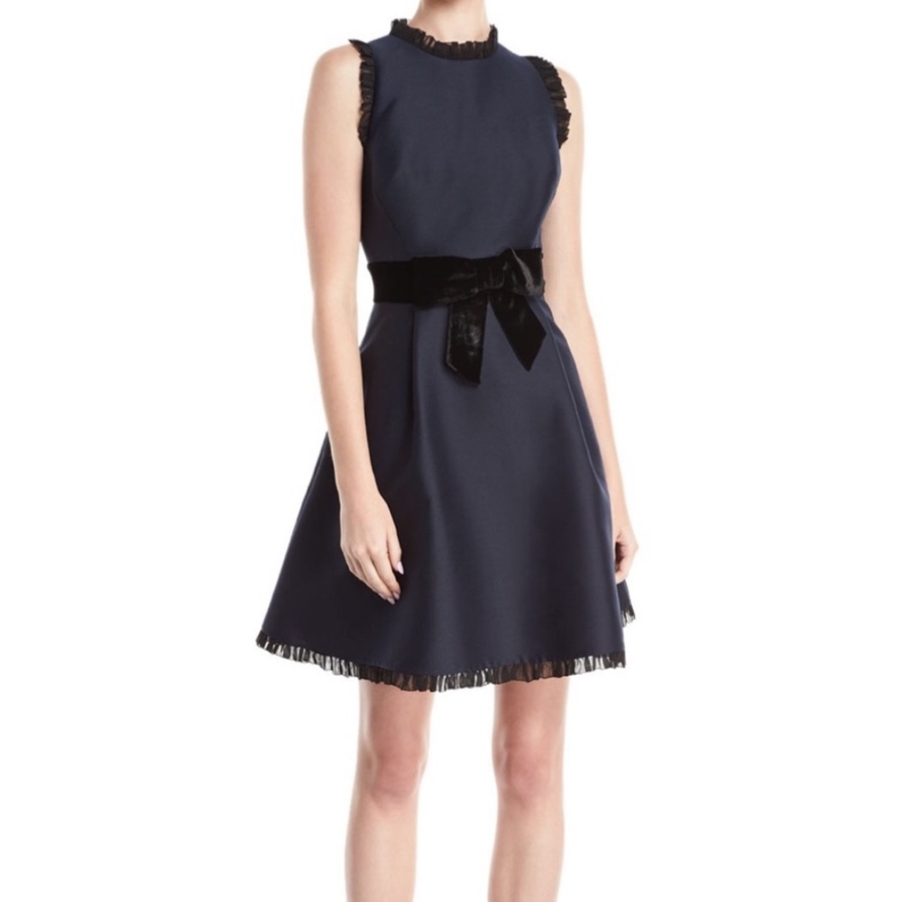 Kate Spade Fit & Flare Bow dress